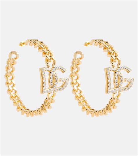 dolce gabbana leather necklace|dolce and gabbana earrings.